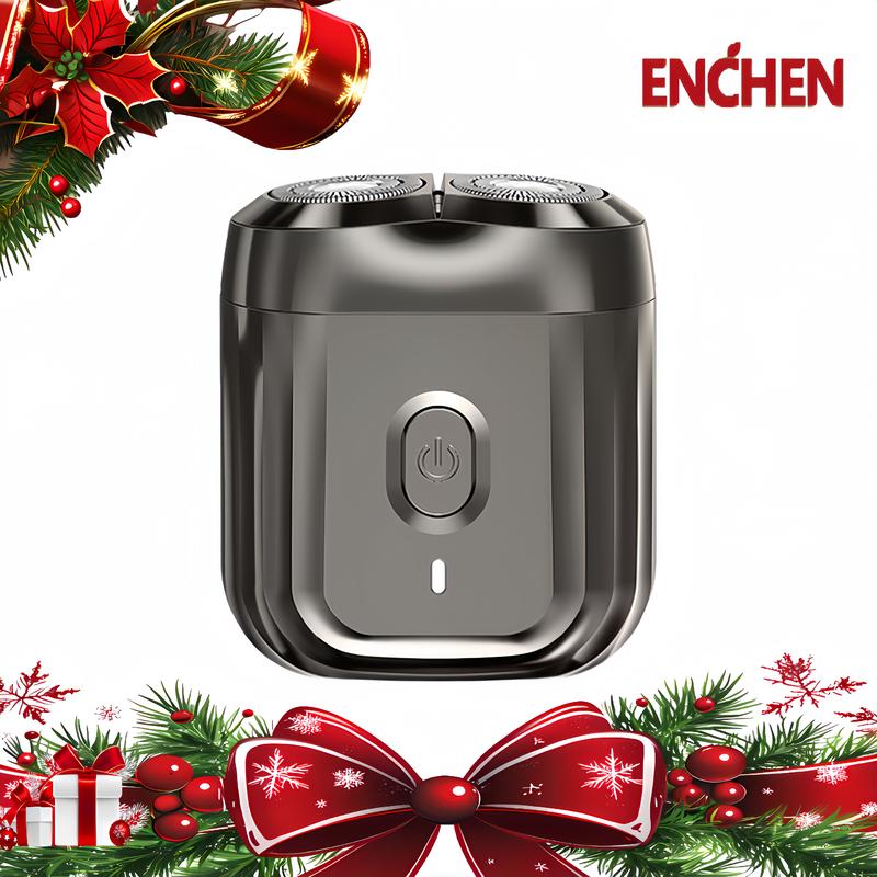 ENCHEN Electric Mini Razor for Men, Facial Beard Trimmer, Portable Shaver, for Quick Touchups, Travel,Daily Use Comfort- Great Christmas Cift