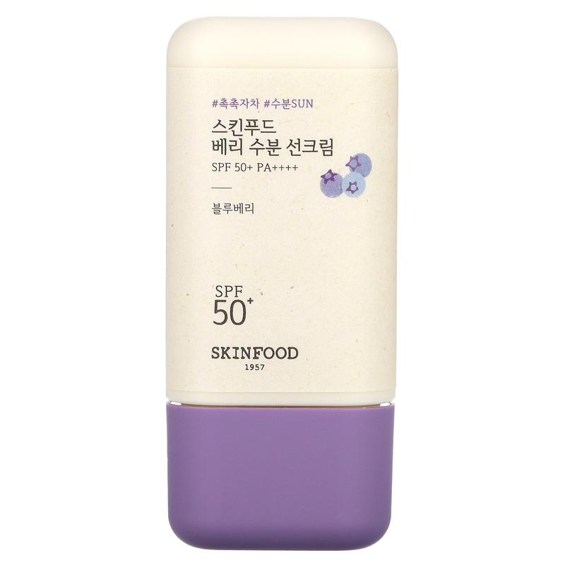 Skinfood Berry Moisturizing Sun Cream, SPF50+ PA++++, 1.69 fl oz (50 ml)