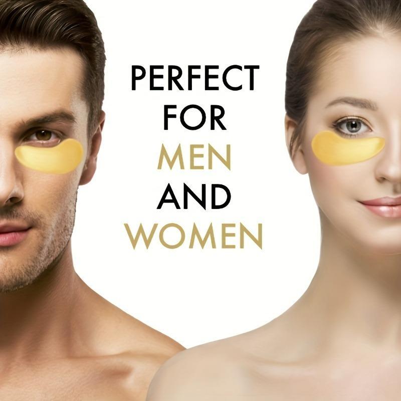 Collagen Crystal Eye Mask, 5 Counts 10pcs Eye Care Product For Supplementing Eye Nutrition & Downplaying Fine Lines Around The Eyes