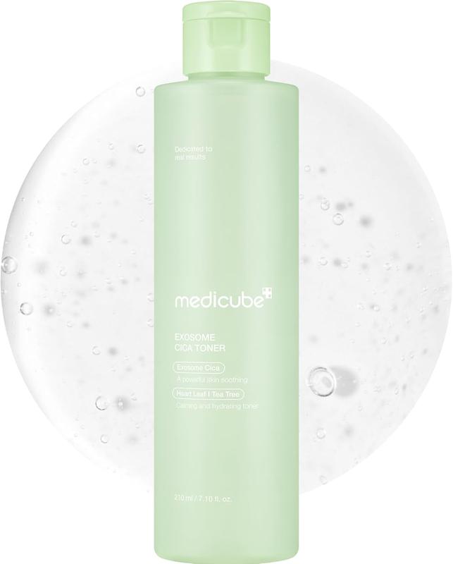 Medicube Exosome CICA Tea Tree Daily Calming Toner for Sensitive Skin with Centella Asiatica Help Reduce Redness and breakouts | Low Irritation, Sebum Care Korean Skin Care (210ml   7.10 fl.oz.)
