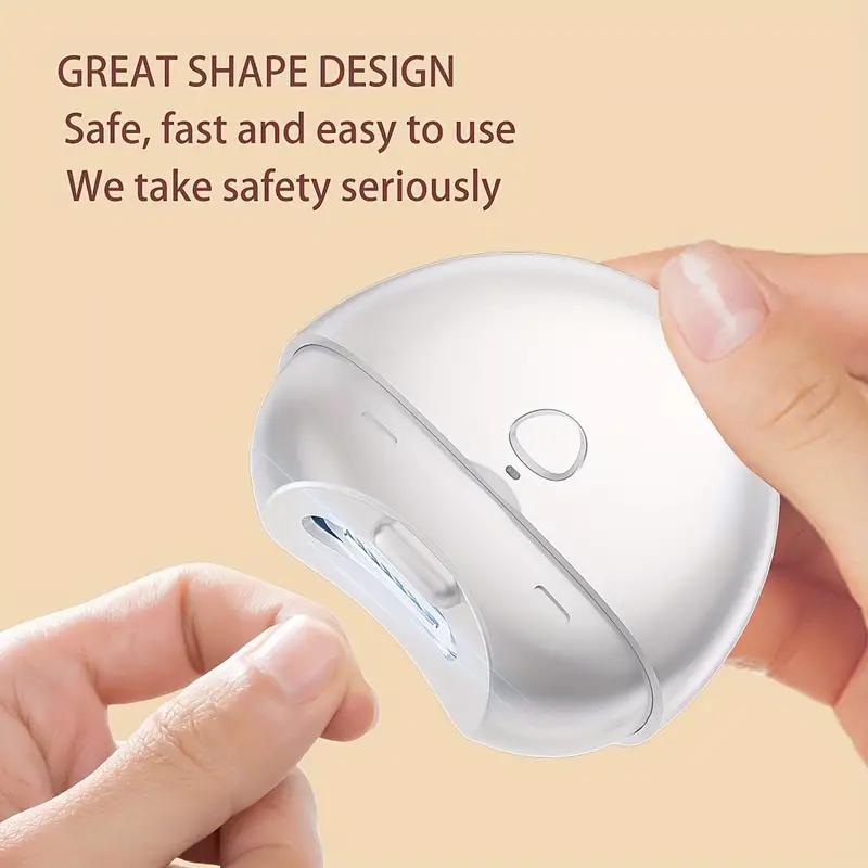 USB Rechargeable Electric Nail Clipper, Portable Nail File, Professional Nail Care Tool for Elderly, Family, Friend, Parent, Birthday Gift, Christmas Gift