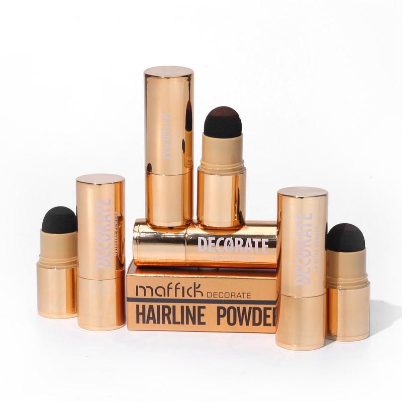 Long Lasting Hairline Powder, 1 Count Waterproof & Sweatproof Hairline Powder, Professional Makeup Product for Women & Girls