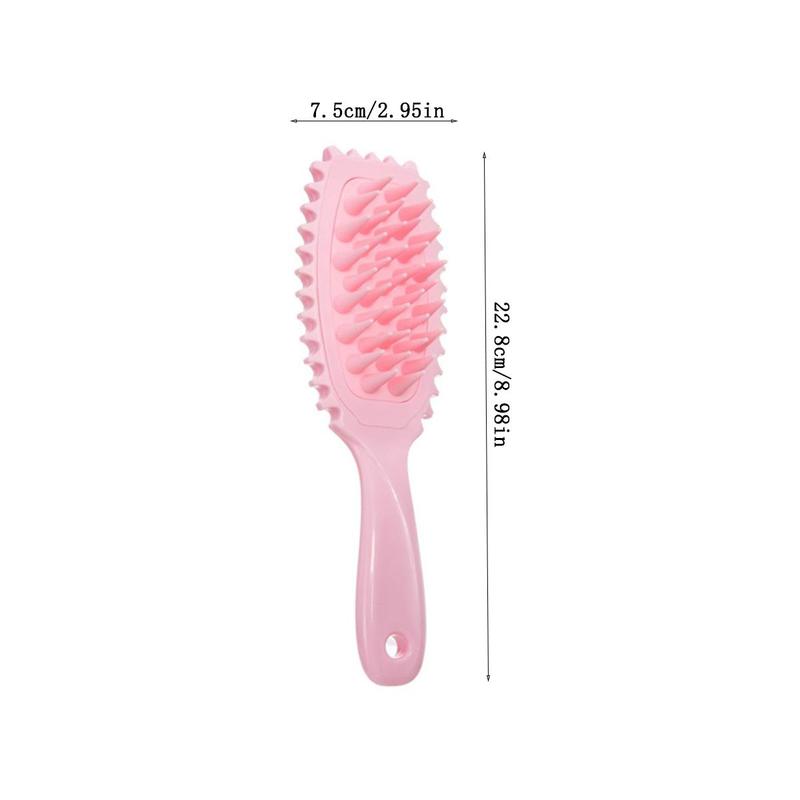 Soft Silicone Scalp Massager Brush, 1 Count Hair Cleaning & Scalp Massage Brush, Convenient and Comfortable for Home Use, Suitable for Men & Women