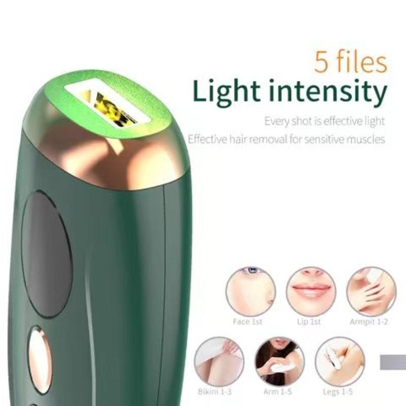 Portable Handheld Hair Removal Machine, 1 Count USB Rechargeable Painless Strong Pulse Hair Removal Instrument, Personal Care Appliances for Home Use, Christmas