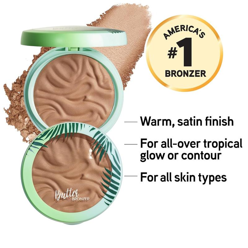 Murumuru Butter Bronzer, Moisturizing, Nourishing Murumuru Butter Blend for Silky All-Day Luminous Glow, Dermatologist Tested, Hypoallergenic, Vegan & Cruelty-Free -Bronzer