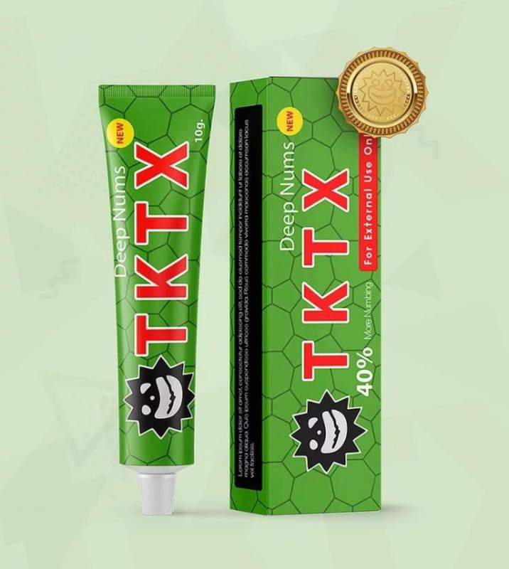 TKTX Tattoo Numbing Cream | Laser Removal | Waxing | Eyebrow Threading | Cosmetic Cream tattoo numbing