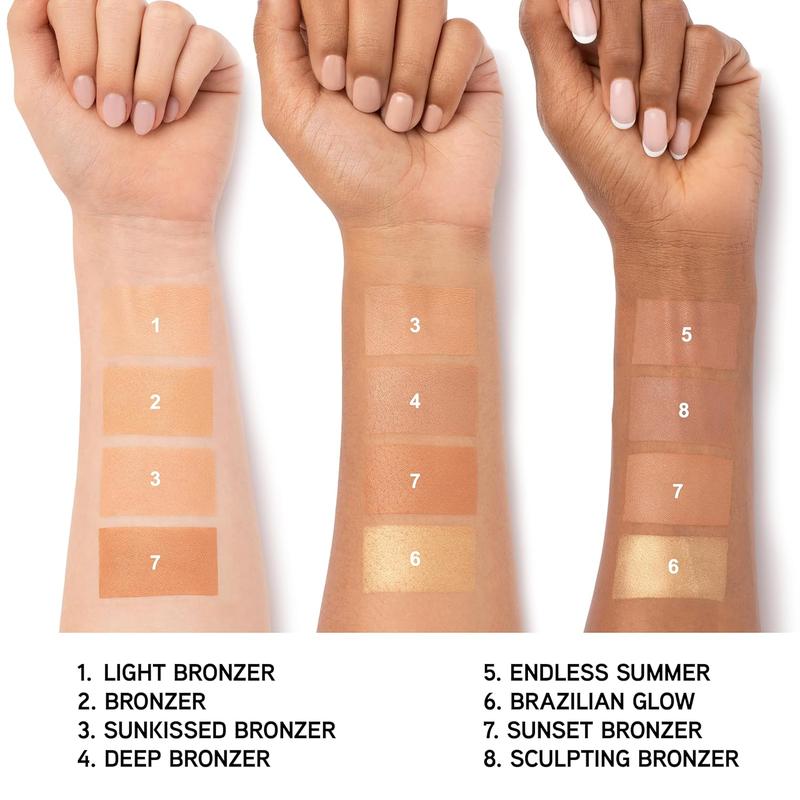 Murumuru Butter Bronzer, Moisturizing, Nourishing Murumuru Butter Blend for Silky All-Day Luminous Glow, Dermatologist Tested, Hypoallergenic, Vegan & Cruelty-Free -Bronzer