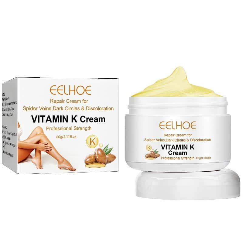 60g Veins Skin Repair Relief Cream,Massage Cream,Moisturizing Cream,Vitamin K Cream,Body Care for Women&men,Suitable for All Skin Types,Skin Care Repair Cream Moisturizer Comfort Moisture Hydrating Lotions massage cream