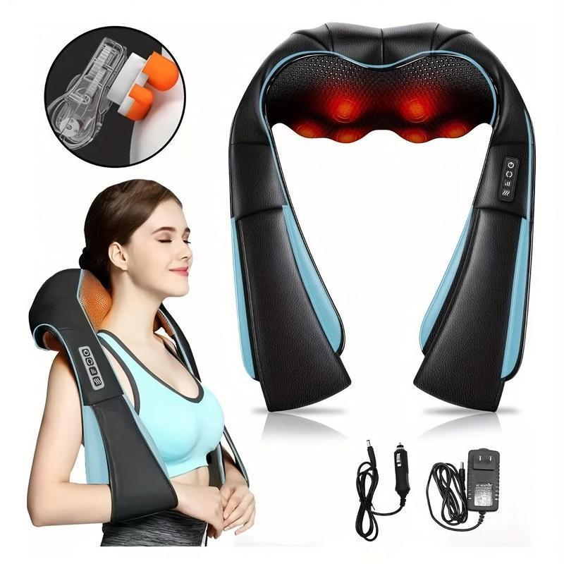 Neck Massager, Electric Neck Massager with Heat Function, Professional Shoulder Massager for Men & Women, Birthday Gift, Holiday Gift