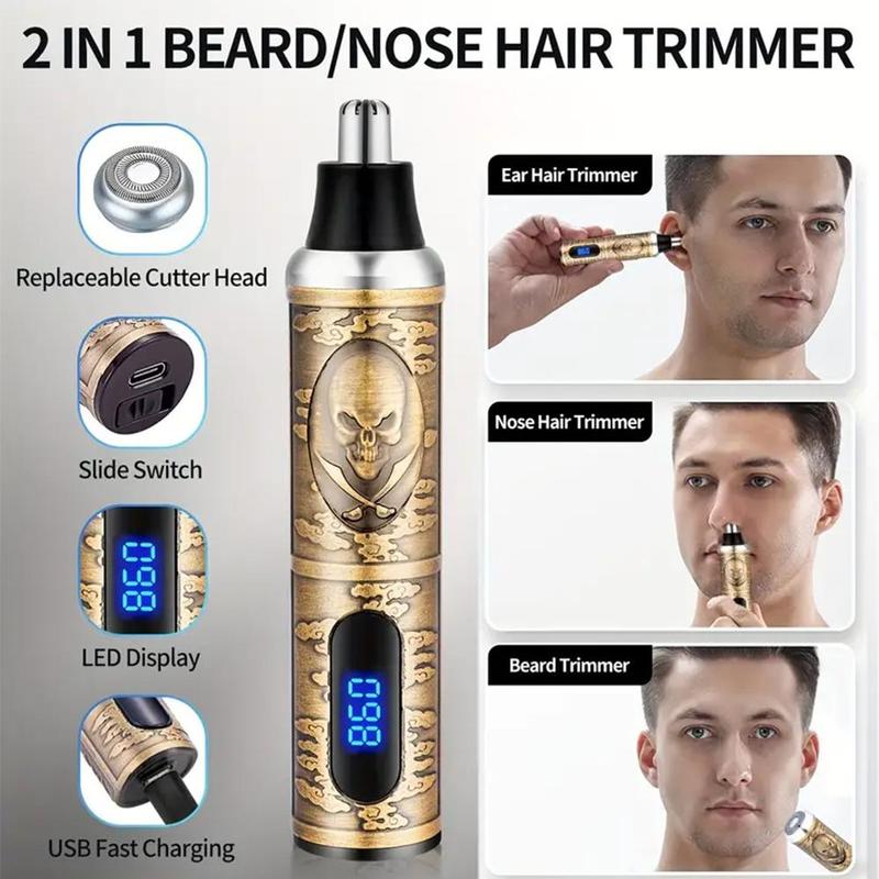 Comfort Multi-use Electric Shaver Trimmer Kit, Hair Clipper, Nose Hair Trimmer Set, Portable Rechargeable Barber Clippers Set, Hair Cutting Machines, Hair Care Products, Barber Kit, Summer Gift, Back To School Hair Styling Tools, Gifts for Men