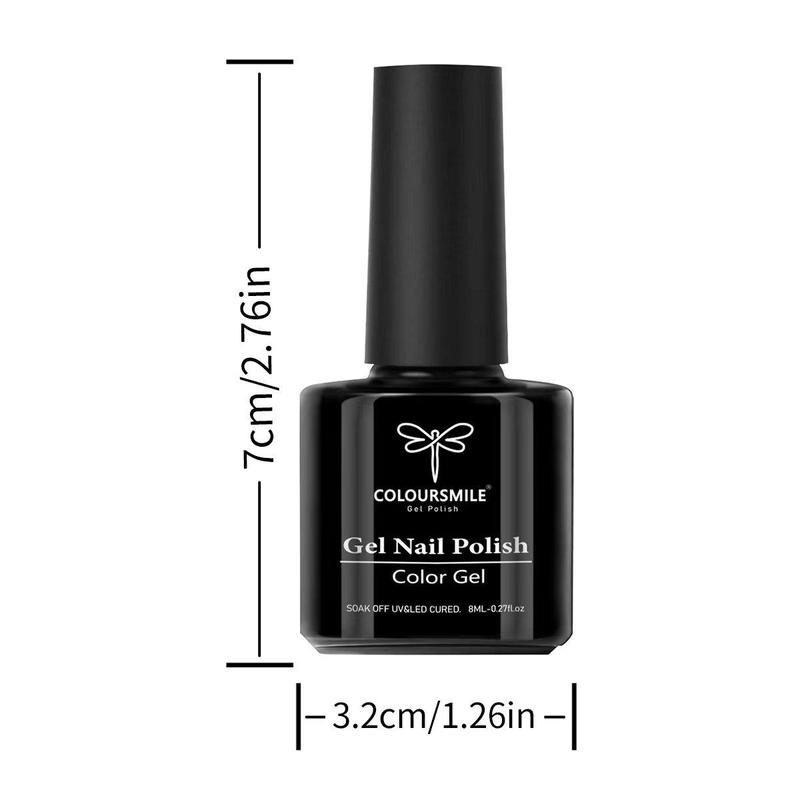 6 Color Gel Nail Polish Set, 6 Counts Soak Off Nail Polish Kit, Nude Pink Nail Polish, Spring Summer Nail Polish, Manicure Set, Gifts for Girls Women