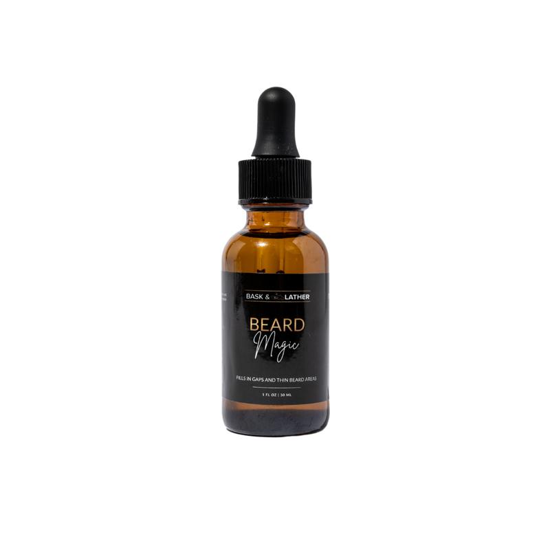 Beard Magic Stimulator Formula for Rapid and Sustained Growth | For Patchy, Dry and Thin Beards Hair Care Blend