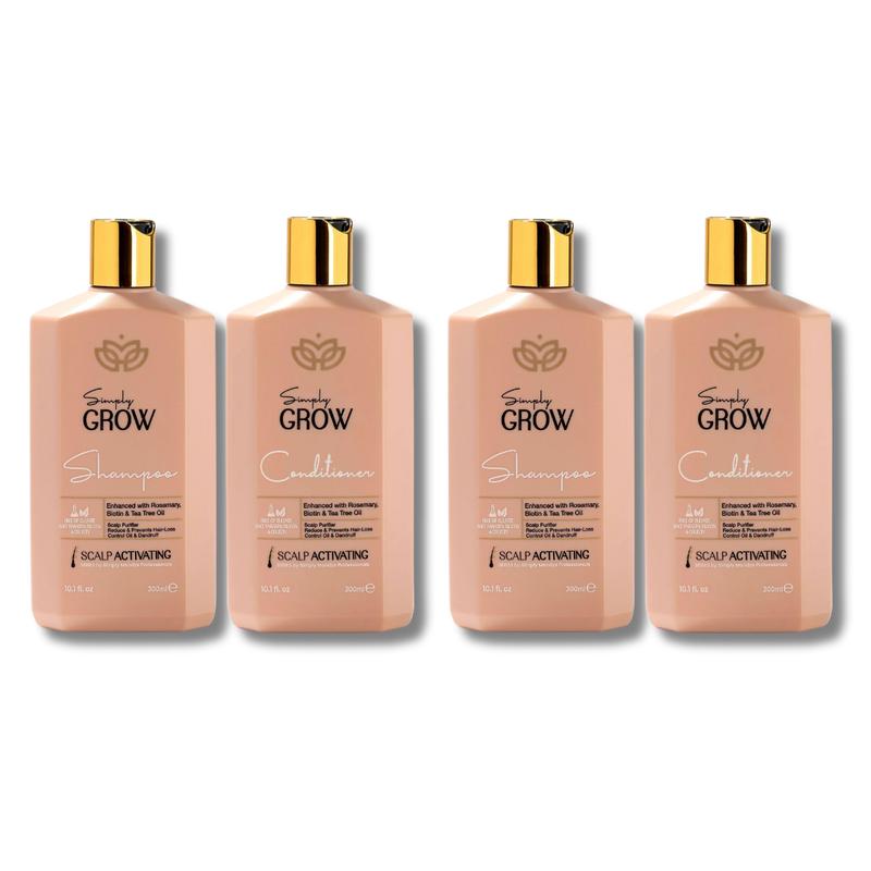 Ultimate Care Duo: Double Shampoo & Conditioner Set