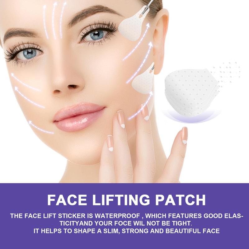 Face Lift Tape, 2 Boxes Ultra-thin Invisible Face Tape with Lifting Ropes, Tightening Skin and Hiding Facial and Neck Wrinkles