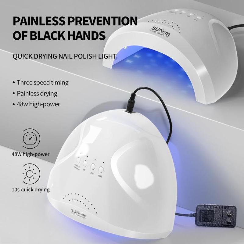 Nail Art & Nail Care Machine, Portable Nail Dryer, Special Nail Polish Glue Baking Lamp for Nail Art DIY Use, Gentle Manicure Accessories for Home and Salon Use, Gifts for Girlfriends, Summer Gifts