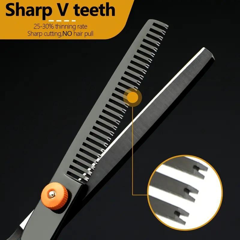 Hair Styling Tool Set, 1 Set Hair Grooming Kit, Professional Hair Styling Tools for Salon & Barber Shop, Hairdressing Tools for Men & Women
