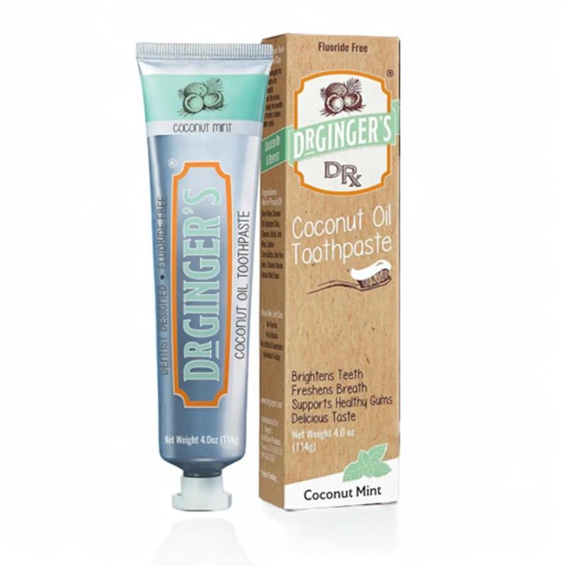 Dr Ginger's Coconut Oil Pulling Toothpaste - Travel