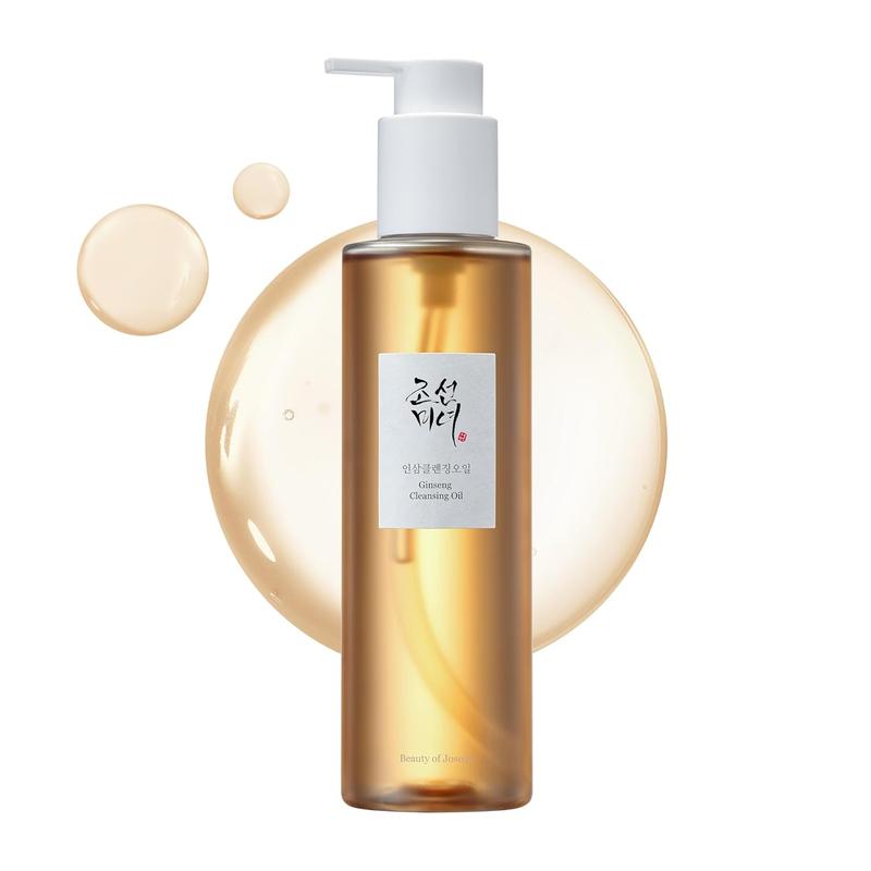 Beauty of Joseon Ginseng Cleansing Oil 210ml, Deep Cleansing Oil, Removes Makeup and Impurities, No Heavy and Greasy, Viral Cleanser, One Step All at Once Cleansing Oil, Makeup Remover