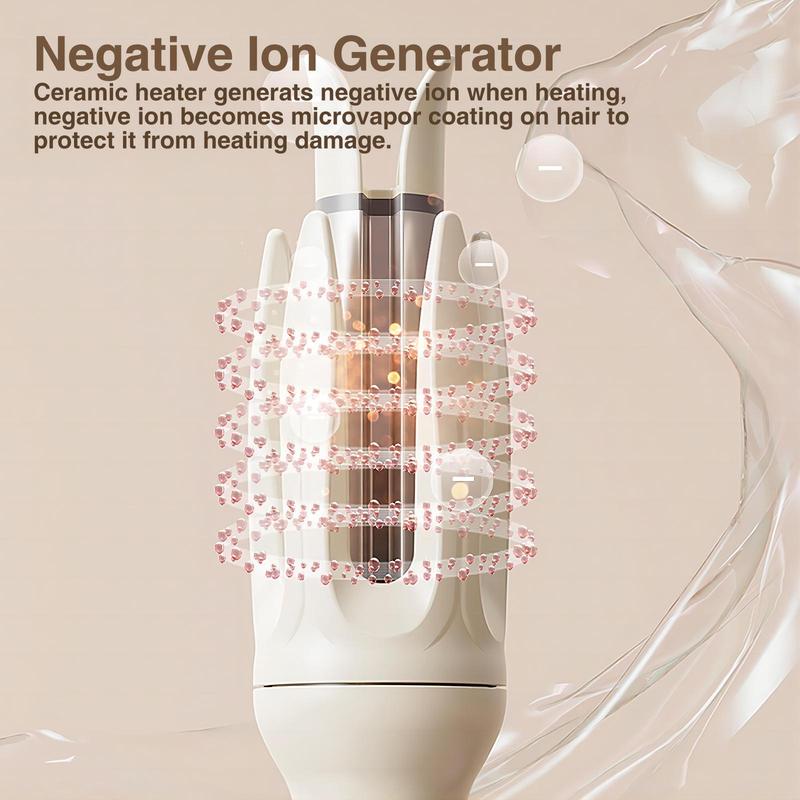 Automatic Hair Curling Iron, 1 Box Electric Rotating Hair Curler, Intelligent Sensor Hair Curler, Hair Styling Tool for Women & Girls