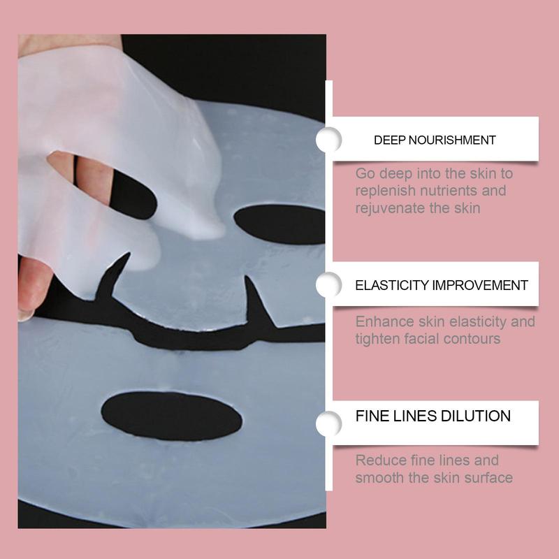 Bio-collagen Face Mask, 4 8 Counts Moisturizing Facial Mask, Hydrating Face Mask, Face Care Product for Women & Men, Skincare Products, Christmas Gift