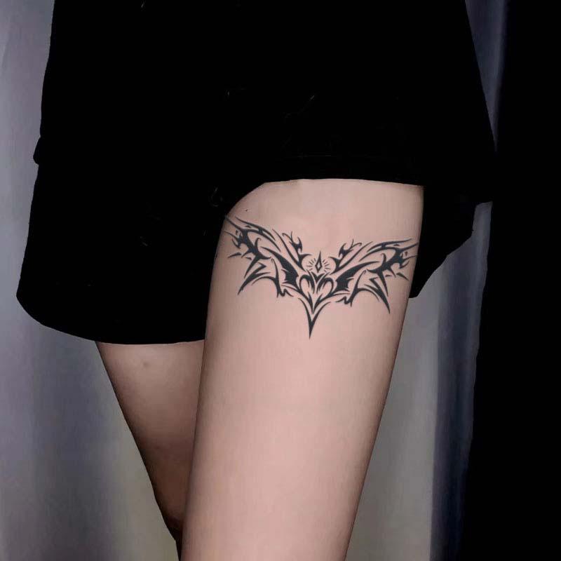 Butterfly & Heart Pattern Temporary Tattoo Sticker, 8 Sheets Waterproof Fake Tattoo Sticker, Body Art Decoration for Women & Men, Christmas Gift