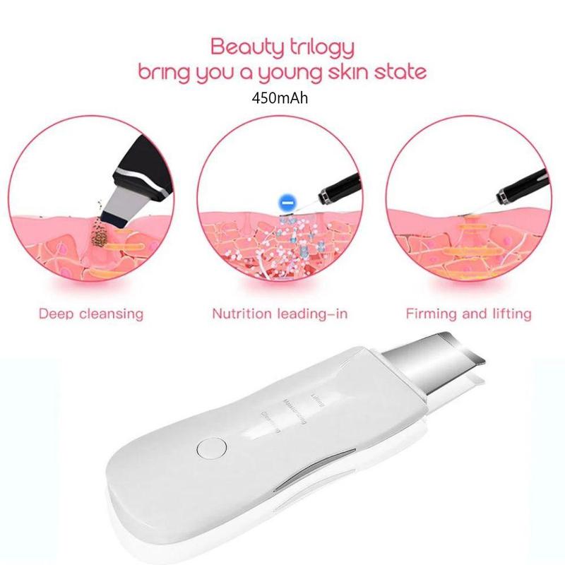 Electric Facial Cleansing Instrument, Rechargeable Facial Skin Care Beauty Instrument, Professional Facial Skin Care Products for Women