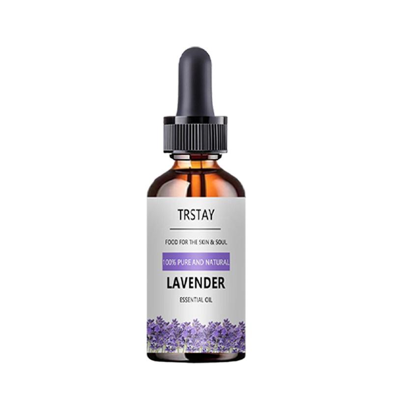 Natural Lavender Essential Oil, Long-lasting Fragrance Relaxing Essential Oil for Massage Shower, Nourishing Body Care Oil for Face, Neck, Hair