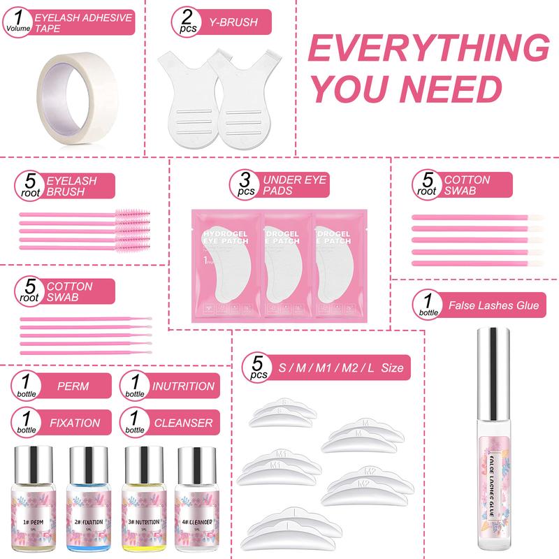[LIVE-1]Aliver Eye Brow Tinting Kit,Luxe Lash Lift Kit,Brow Lamination Kit For Home,Makeup Tool Set,Makeup Accessories,Cosmetic Products