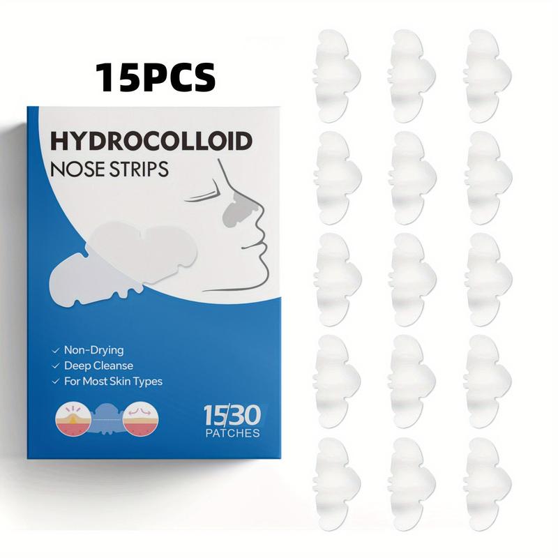 Hydrocolloid Nose Patch, 15 30pcs Nose Care Patch, Deep Cleansing Nose Strips, Nose Care Product for Women & Men