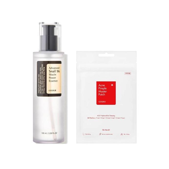CosRX - Advanced Snail Essence & Acne Patch Bundle