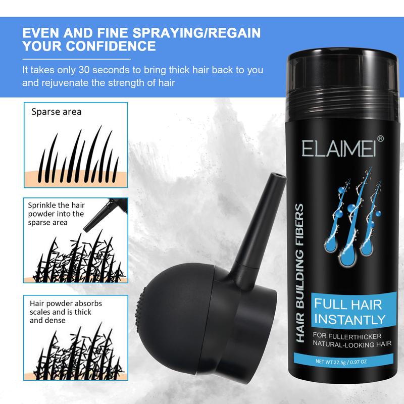 Hair Fibers for Thinning Hair, Natural Formula Hair Fiber, Conceals Hair Loss & Look Younger hair fibers hair products for men hair fiber spray hair fibers for thinning hair men boldify hair fibers Men's Beard