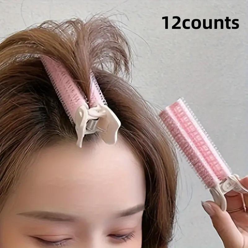 Hair Root Fluffy Hair Clip, 12pcs set Self-gripping Hair Clip, Heatless Hair Styling Tool for Women & Girls, Professional Hair Styling Tools for Home & Salon Use, Christmas Gift