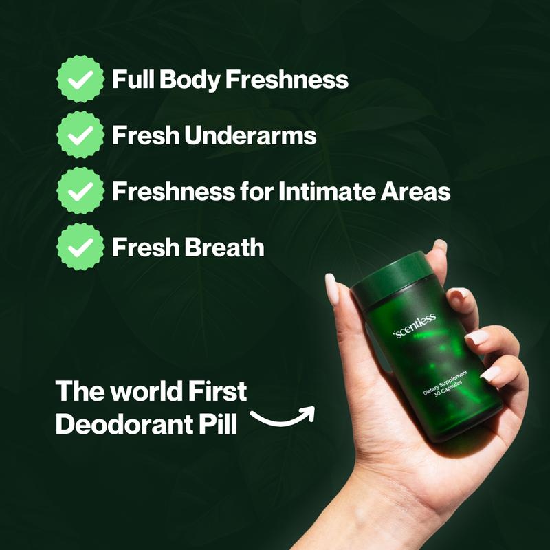 Scentless Deodorant Supplement