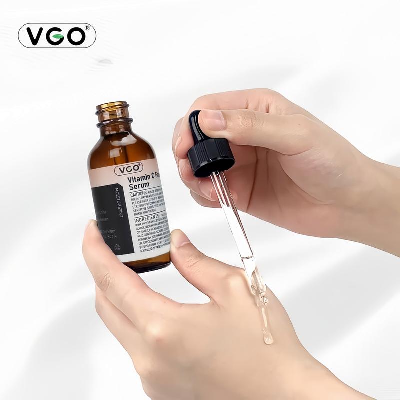 VGO Snail Mucin 92% Moisturizer and Vitamin C Facial Serum Essence 60ml Hydration and Nourishment for Radiant Skin Hydrating  Skin Care Set Moisture Moisturizing Cream Gentle Hyaluronic Comfort resh cream Skin