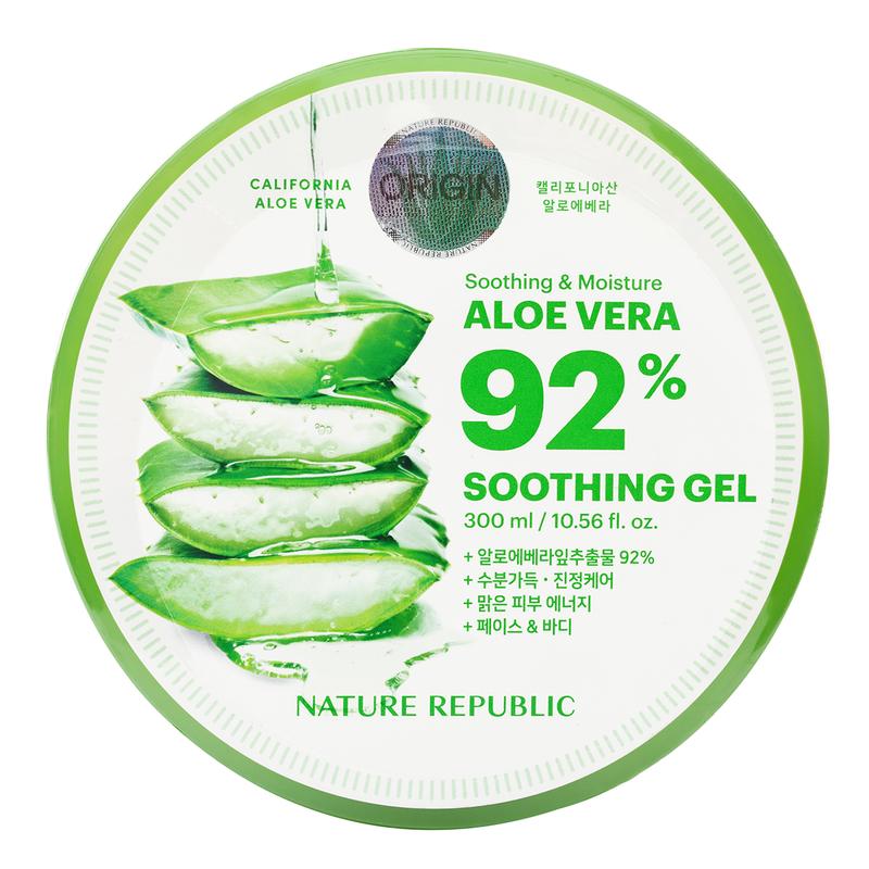 Nature Republic Soothing and Moisture Aloe Vera 92% Soothing Gel  300 ml