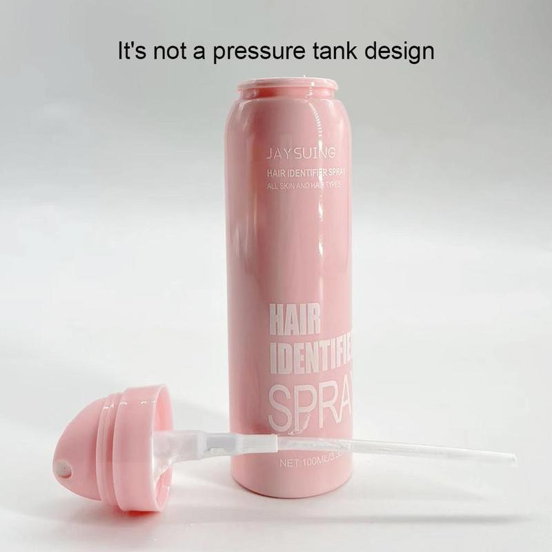 Hair Identifier Spray with Eyebrow Trimmer, 1 2 Counts Gentle Hair Removal Spray with Eyebrow Trimmer, Facial Cleansing Product, Girl Products for Body, Men Gifts