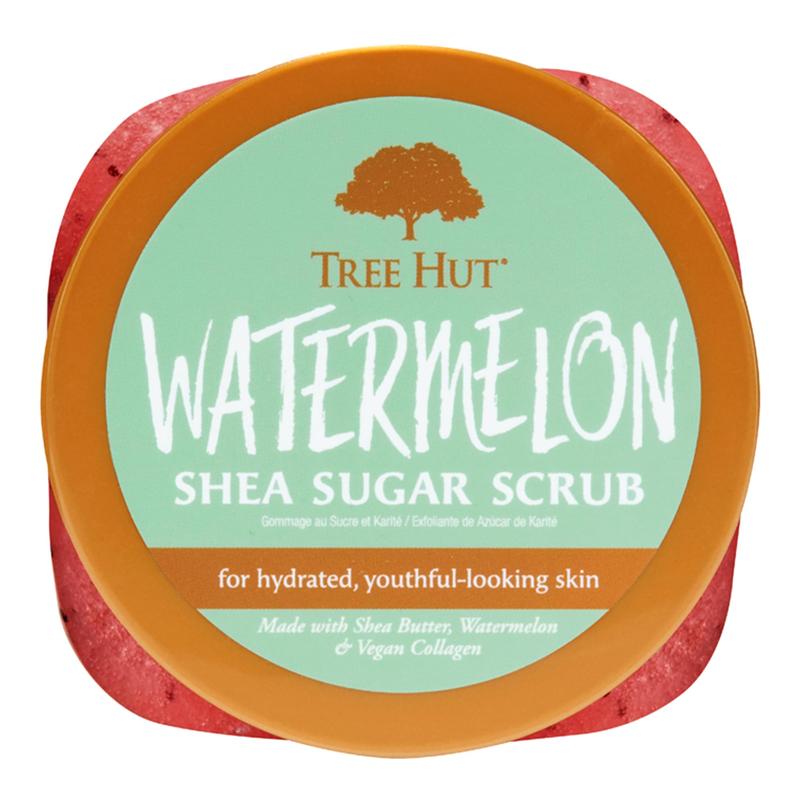 Tree Hut Watermelon Shea Sugar Scrub, 18 oz, Ultra Hydrating and Exfoliating Scrub for Nourishing Essential Body Care
